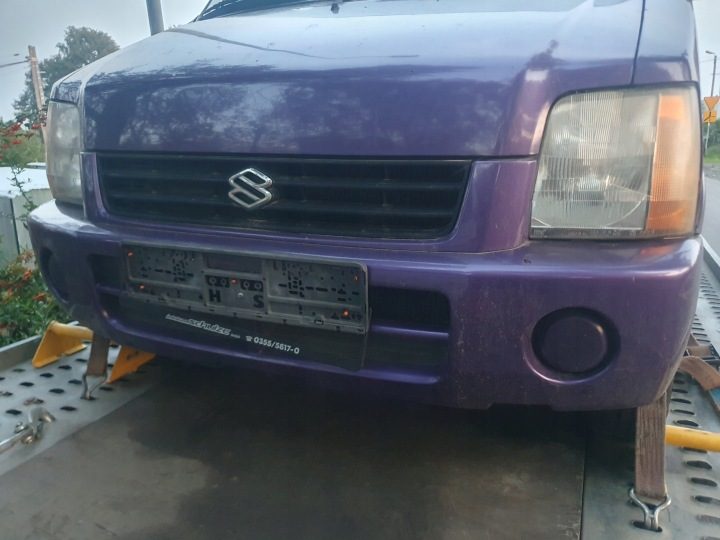 Ремень безопасности водителя левый передний SUZUKI WAGON R+ 2000 г. 1.3 бензин, фото 2