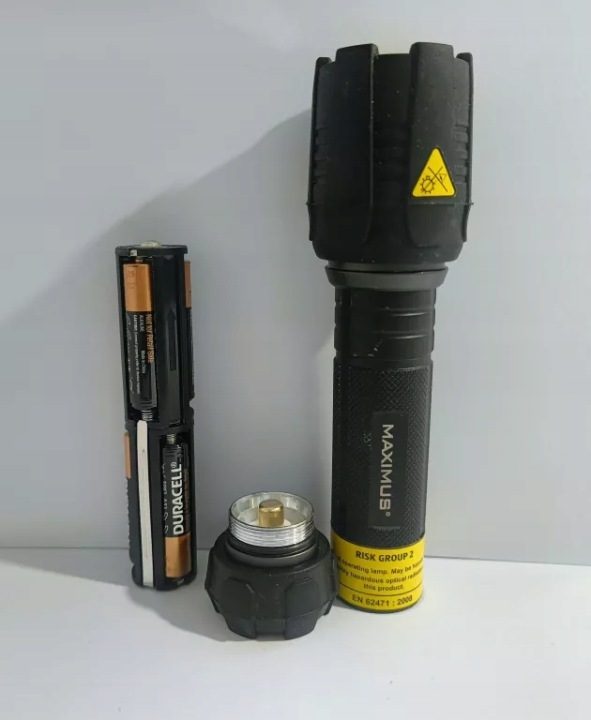 ОЧЕНЬ МОЩНЫЙ 900LM ФОНАРИК MAXIMUS M-FL-023A-DU LED, фото 5