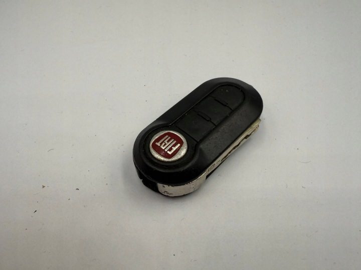 Ключ пульт выкидной Fiat 500 Bravo Doblo Delphi, фото 3