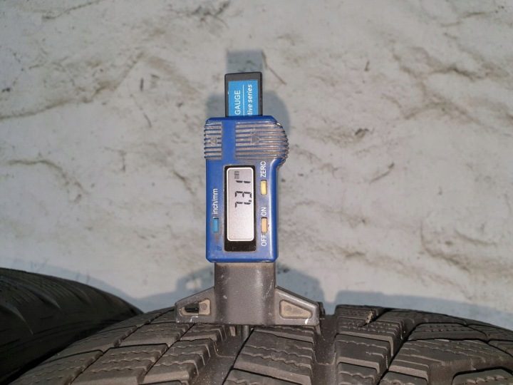 Диски алюминиевые VW Amarok T5 T6 Multivan R20 5x120 зимние шины 255/50R20 7 мм, фото 9