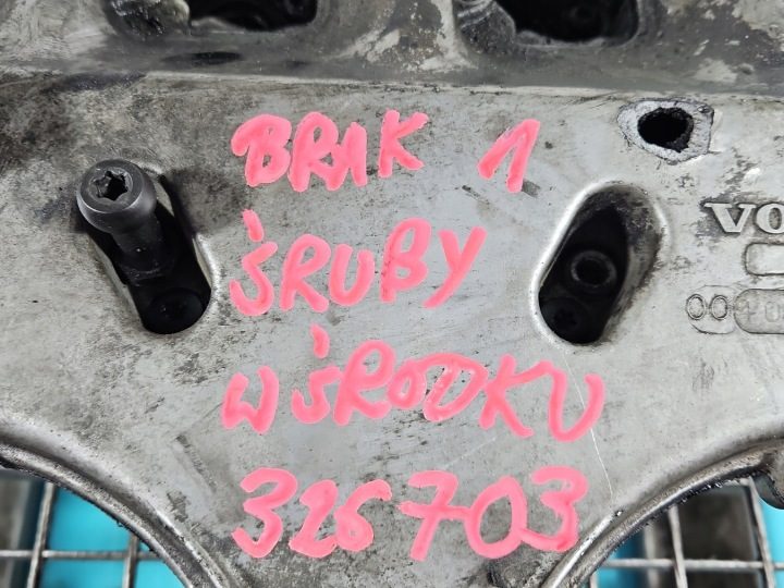 ГОЛОВКА БЛОКА VOLVO S60 I 31104738-002 31104738 D5244TD D5244T5 2.4 D5, фото 14