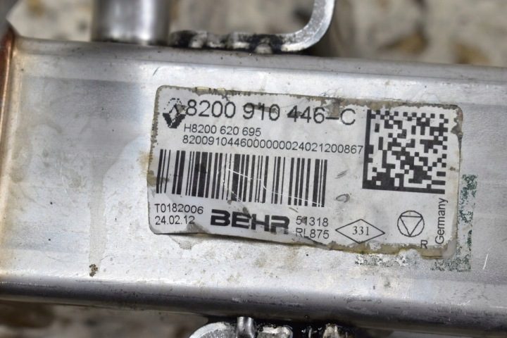 Радиатор EGR EGR QASHQAI I X-TRAIL II VIVARO A 2.0 DCI H8200620695, фото 3