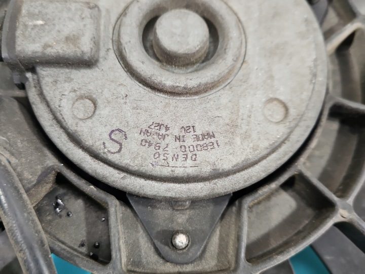 ВЕНТИЛЯТОР КОНДИЦИОНЕРА HONDA CR-V III 06- 168000-7940 2.2 I-CTDI, фото 3