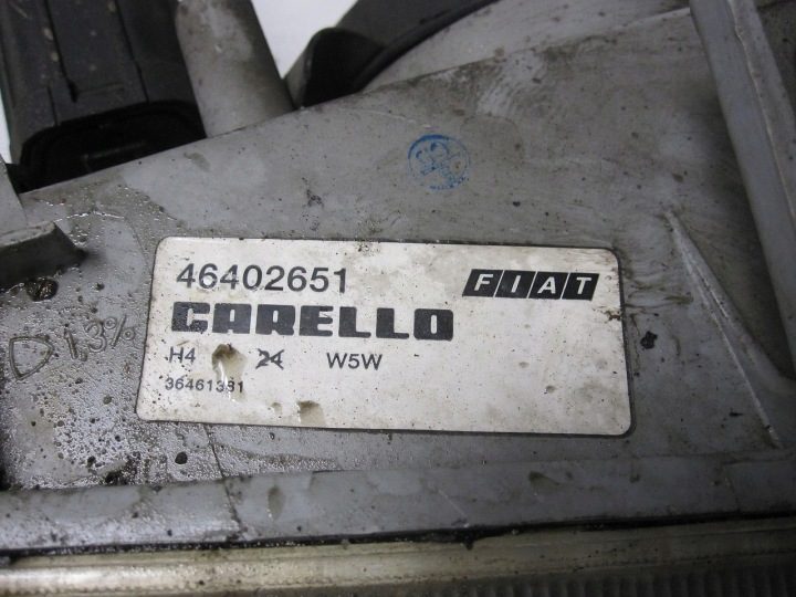 ФАРА ПЕРЕДНЯЯ ПРАВАЯ FIAT PUNTO I 95 г., фото 3