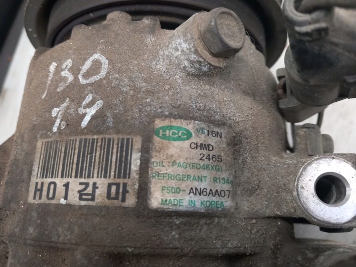 Компрессор кондиционера Hyundai I30 1.4 16V AN6AA07, фото 2