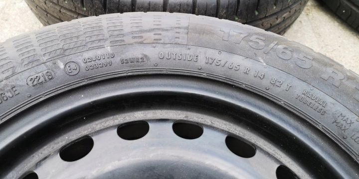 КОЛЕСА ЛЕТО VW UP SKODA CITIGO SEAT MII 5x14 ET35 1S0601027G + 175/65/14 7 мм, фото 7