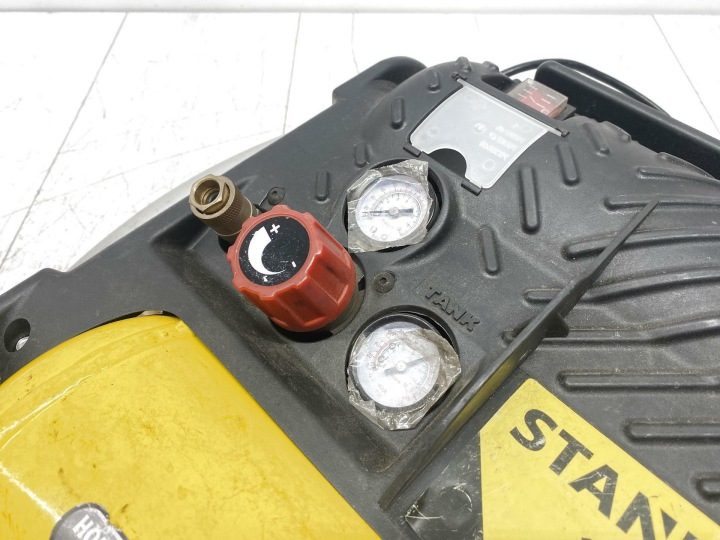 Компрессор безмасляный 5L 1,5 л.с. 10 бар 180L/min AIR-BOSS Stanley, фото 4