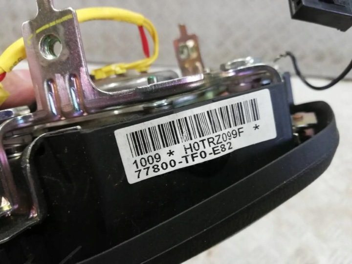Honda Jazz III ПОДУШКА БЕЗОПАСНОСТИ ВОДИТЕЛЯ, фото 3