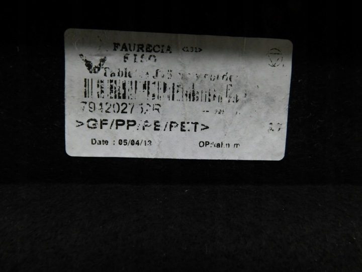 Полка багажника 794202752R - Renault Megane Scenic III 09-15, фото 4