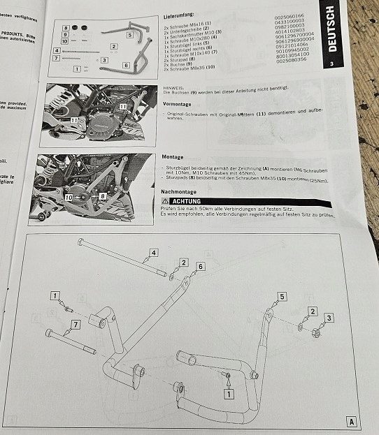 Краш Bary / Защитные дуги SW-MOTECH SBL.07.949.10001/B Для BMW Цвет Черный, фото 7