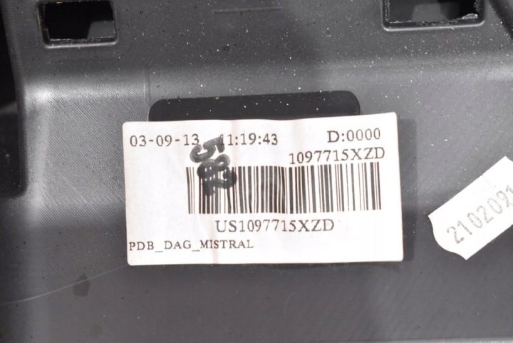 ТОРПЕДО КОНСОЛЬ AIRBAG EU PEUGEOT 208 1 I 12-16, фото 4