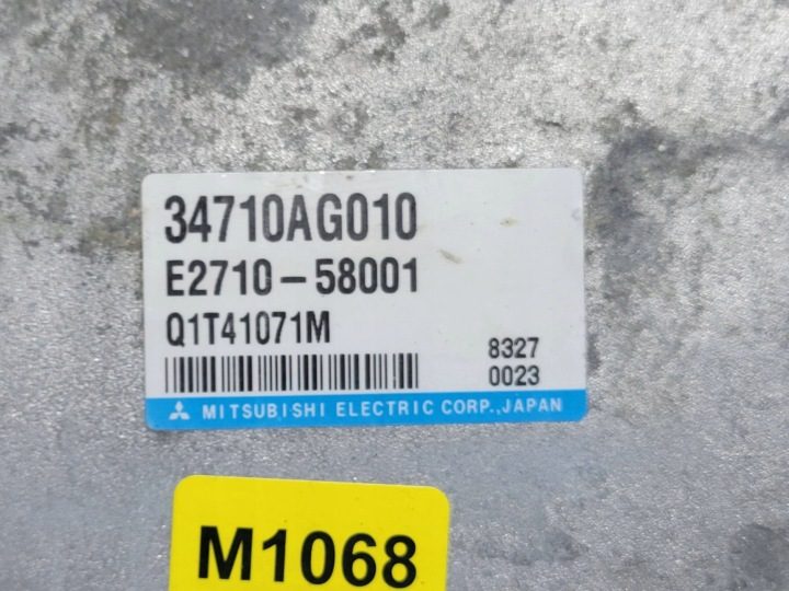 SUBARU OUTBACK III LEGACY IV БЛОК УПРАВЛЕНИЯ ЭУР 34710AG010, фото 4