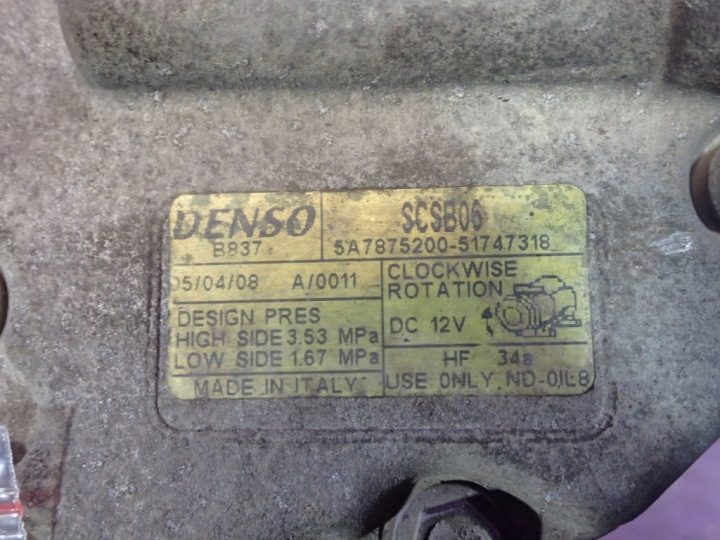 Denso 51747318 компрессор кондиционера, фото 8