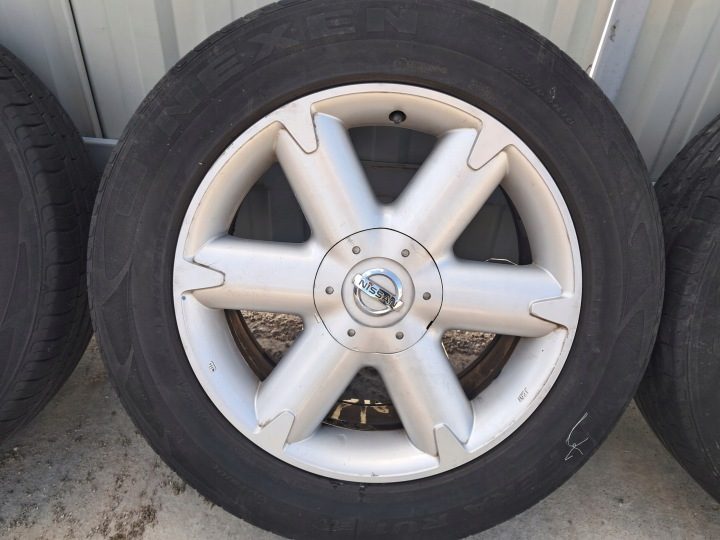 NISSAN MURANO Z50 03- ЛИТЫЕ ДИСКИ КОЛЕСА 5x114.3 7.5x18 225/65/R18 CB000, фото 4