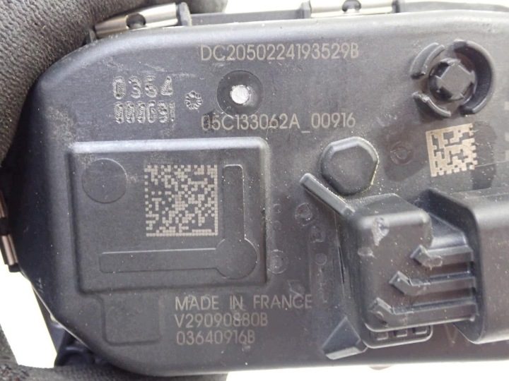 ДРОССЕЛЬНАЯ ЗАСЛОНКА 05C133062A SKODA FABIA IV 6VA VW POLO 2G VI 1.0 TSI DUS 24 г., фото 5