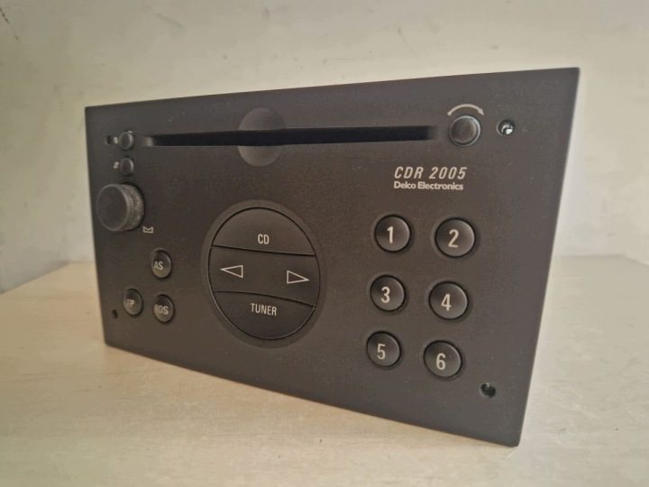 МАГНИТОЛА OPEL CD DELCO CDR 500 ASTRA CORSA VECTRA ZAFIRA OMEGA SINTRA FRONTERA, фото 4