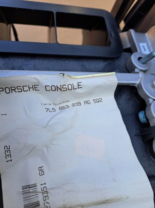 PORSCHE CAYENNE 7L ЦЕНТРАЛЬНЫЙ ТОННЕЛЬ ПОДЛОКОТНИК КОЖА КОРИЧНЕВАЯ БАРДАЧОК, фото 11