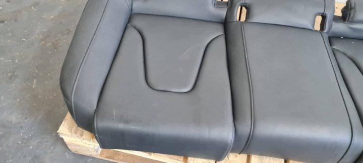 A5 8T РЕСТАЙЛИНГ ПОДУШКА СИДЕНЬЯ ДИВАН ЗАДНИЙ КОЖА ЧЕРНАЯ ПОД ISOFIX SOUL SPORTBACK, фото 6