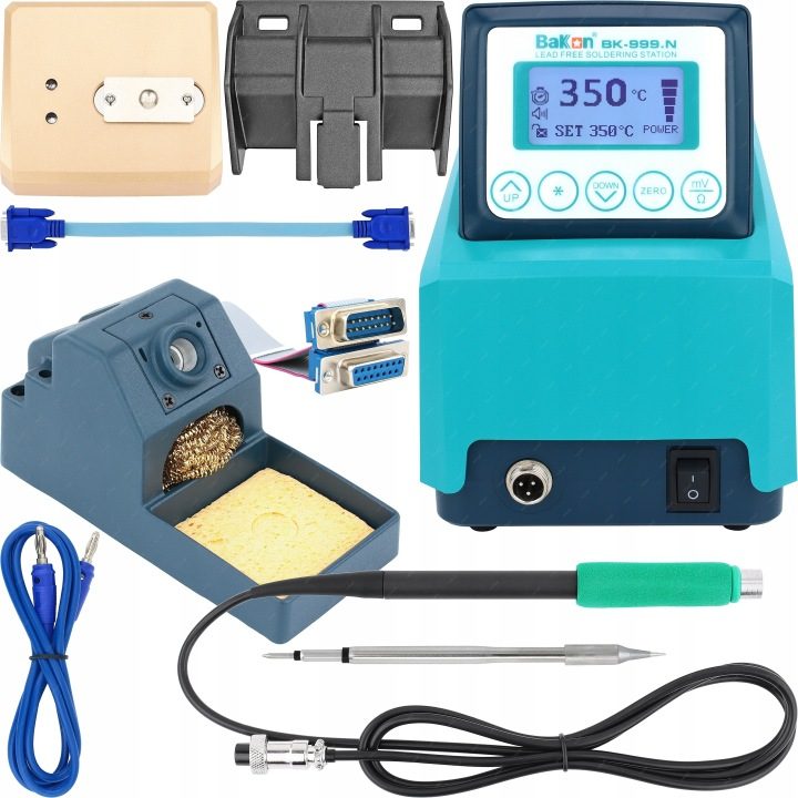 СТАНЦИЯ ПАЯЛЬНАЯ ПАЯЛЬНИК PRECYZYJNA BAKON BK-999N 110W C245 + АКСЕССУАРЫ, фото 1