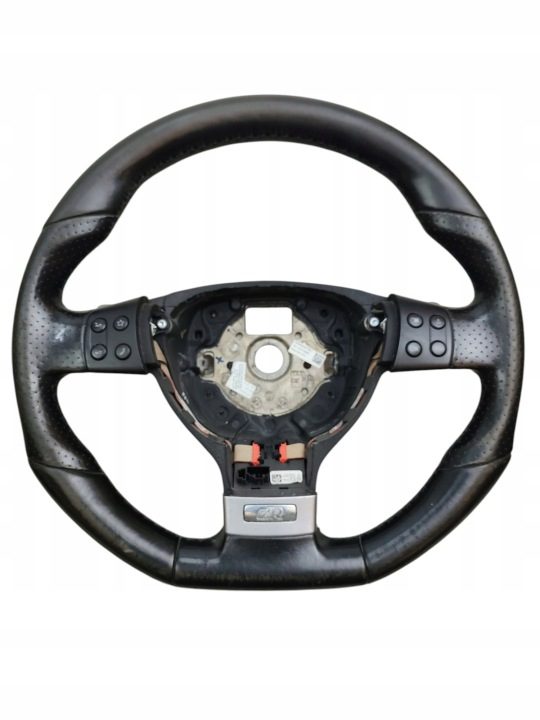 РУЛЬ КОЖА КОЖАНАЯ R-LINE ПОДУШКА БЕЗОПАСНОСТИ VW TIGUAN I 5N 1K0419091G, фото 2