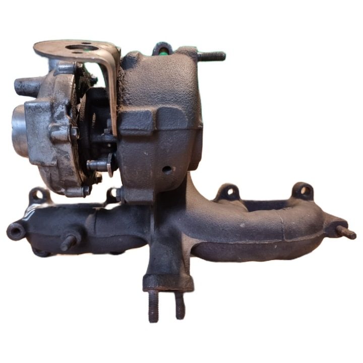 ТУРБОКОМПРЕССОР С КОЛЛЕКТОРОМ 1.9 TDI GARRETT GT1749V № 03G253014R, фото 6
