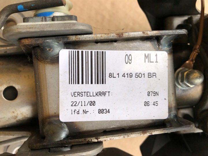 РУЛЕВАЯ КОЛОНКА КЛЮЧ SEAT TOLEDO II 1999-2004 8L1419501BR, фото 2