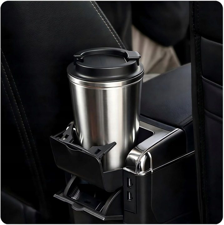 Подлокотник Opel Astra H Двойной Warstwa Подстаканник 7X USB, фото 5