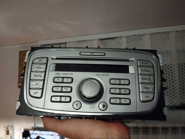 Ford Focus mk2 рестайлинг магнитола 6000cd + код 8M5T-18C815-AC, фото 6