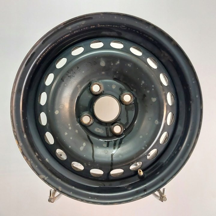 4× Штампованный диск Hyundai OE i10, Getz, Rio 5.5" x 14" 4x100 ET 47, фото 5