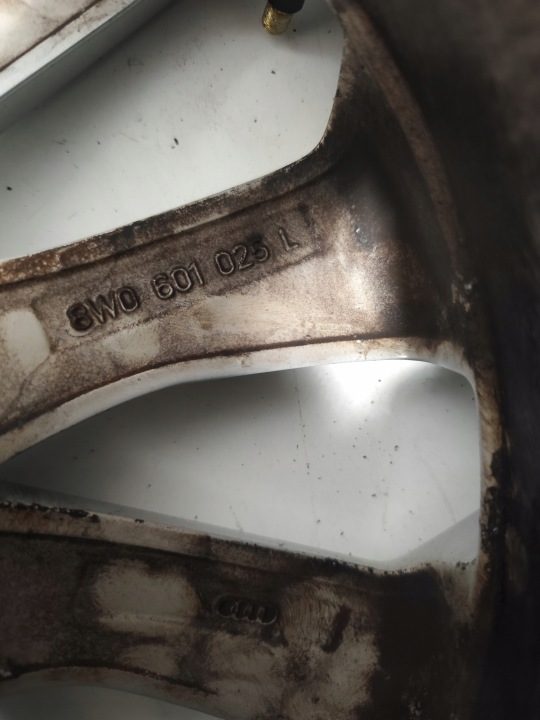 4× Литой диск Audi OE 7.5" x 17" 5x112, фото 7