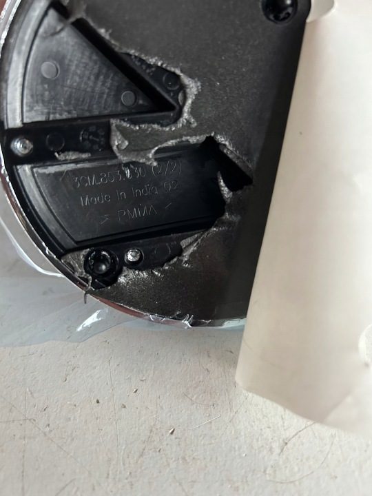 VOLKSWAGEN ЛОГОТИП ЭМБЛЕМА ЗНАЧОК НОВЫЙ 3CM853630, фото 3