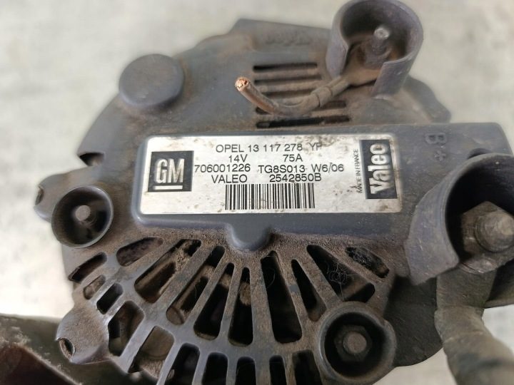Генератор Opel Meriva A 13117278 2542850B TG8S013 Valeo 1.3 CDTI, фото 7