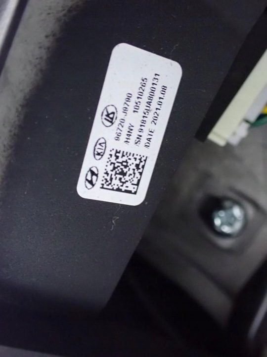 РУЛЬ МУЛЬТИФУНКЦИОНАЛЬНЫЙ КОЖА ЛЕПЕСТКА 96720-J9790 HYUNDAI KONA ELECTRIC 21 г., фото 14