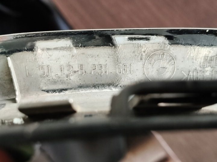 BMW 7 E38 Решетка Ноздря Левая 94-98, фото 9