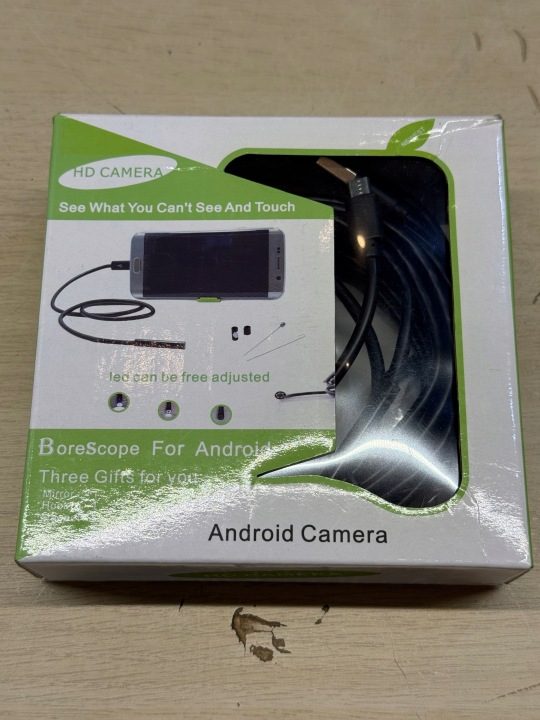 Android Endoscope 7 мм Borescope Inspekcja Камера Узкая Водонепроницаемая с 6 LED, фото 2