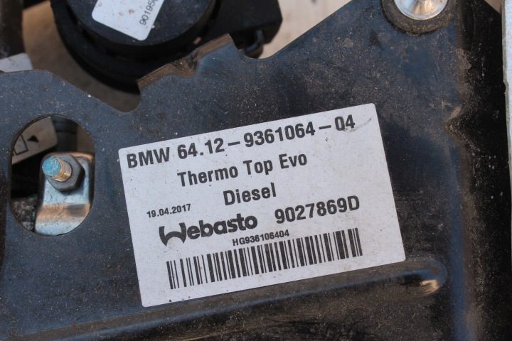 BMW G11 G12 G30 G31 G32 WEBASTO АВТОНОМНЫЙ ОТОПИТЕЛЬ 9361065 ОРИГИНАЛ, фото 5