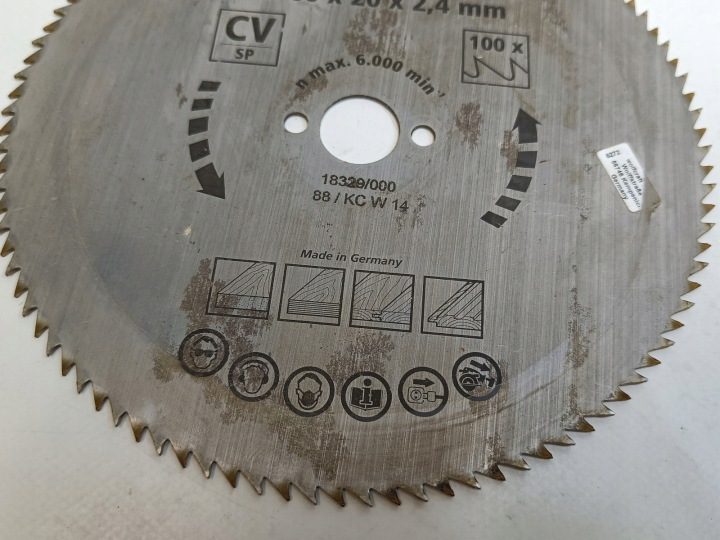 Wolfcraft 6272 Диск tnąca для piły o180mm, фото 3