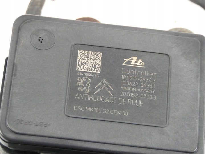 Главный тормозной цилиндр ABS ESP Peugeot 2008 I 1 13-19r., фото 4
