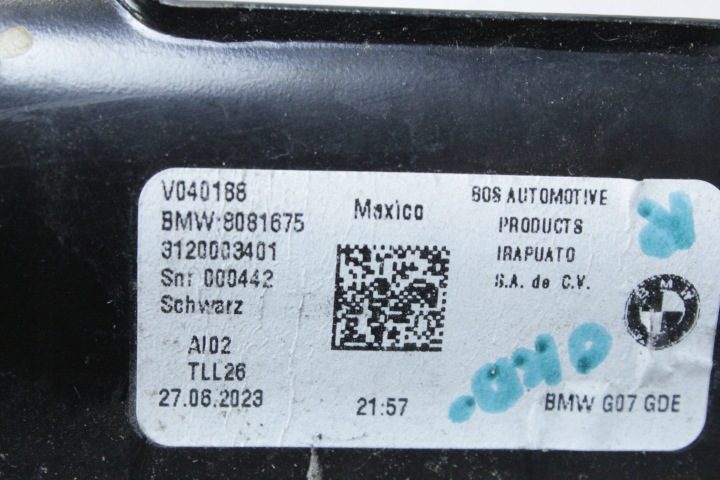 СОЛНЦЕЗАЩИТНЫЙ КОЗЫРЕК ШТОРКА ПАНОРАМЫ ЛЮКА АЛЬКАНТАРА BMW G07 X7, фото 3