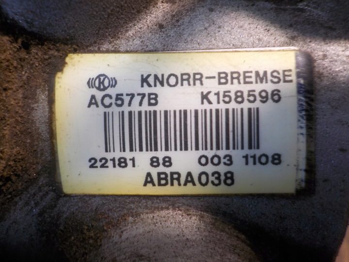 КЛАПАН УСКОРИТЕЛЬНЫЙ, DAF XF 105 K158596 KNORR-BREMSE, фото 6