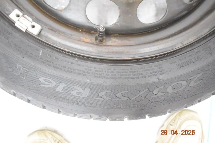 Колесо Volkswagen Touran 205/55R16 запасное, фото 4
