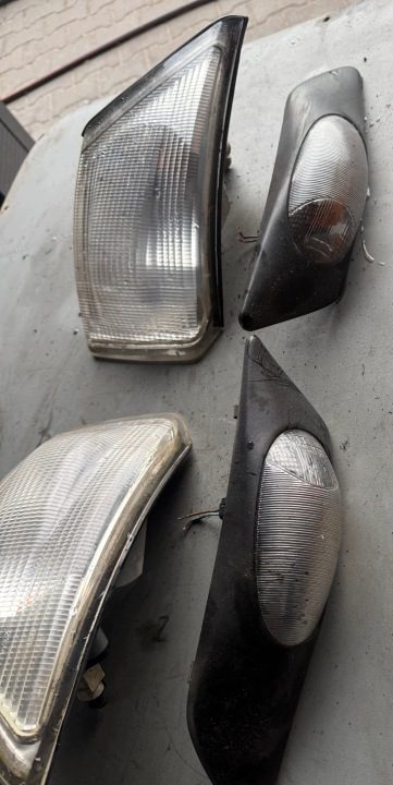 ПОВОРОТНИК 4X ЛЕВЫЙ ПРАВЫЙ БЕЛЫЙ IVECO DAILY 99-06rok КОМПЛЕКТ, фото 3