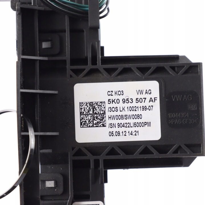 Подрулевой переключатель подрулевого переключателя Volkswagen OE 5K0953507AF, фото 10