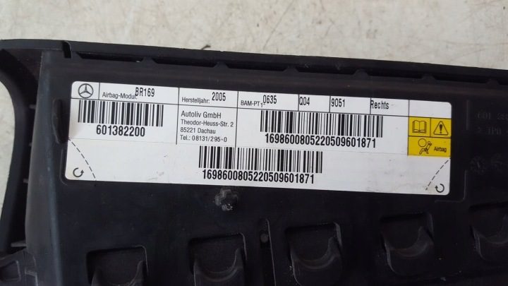 Mercedes-Benz OE 1698600805, фото 4