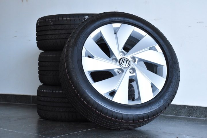 Колеса Диски 17 VW Golf V, VI, VII, VIII 5H0 OEM Goodyear 2023 Лето Новое, фото 4