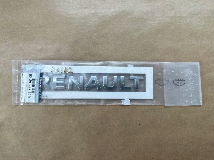 ЛОГОТИП ЭМБЛЕМА НАДПИСЬ ЗНАЧОК RENAULT 908922537R, фото 1