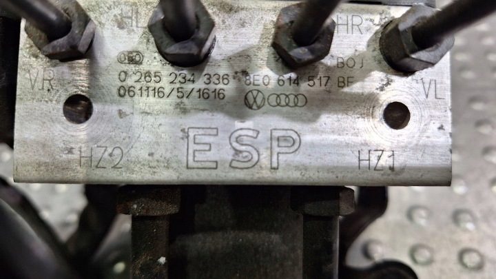 Насос блок управления ABS 8E0910517H 8E0614517BF 0265234336 Audi A4 B6 B7, фото 7