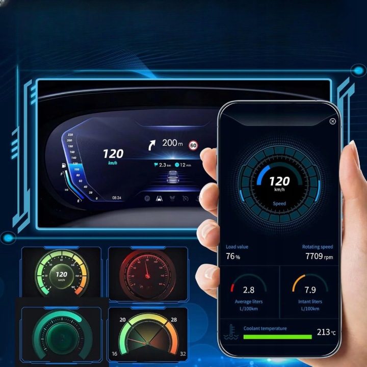 СКАНЕР АВТОМОБИЛЬНЫЙ OBD2/EOBD СЧИТЫВАТЕЛЬ KODÓW THINKCAR THINKOBD100, фото 3