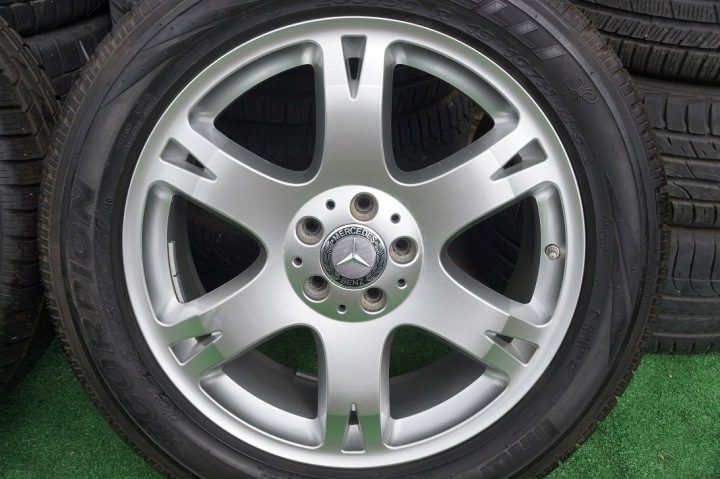 Литые диски + шины Mercedes ML W164 датчики CIŚ, фото 1