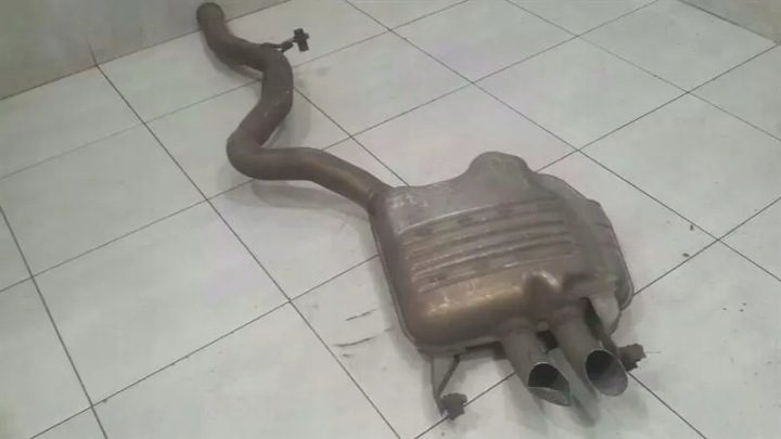Mercedes W222 Выхлоп Silencer A2224900216 Muffler BlueTEC, фото 3